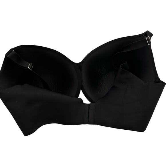Soma Vanishing Back Full Coverage Black Bra Size 40G - Picture 3 of 6